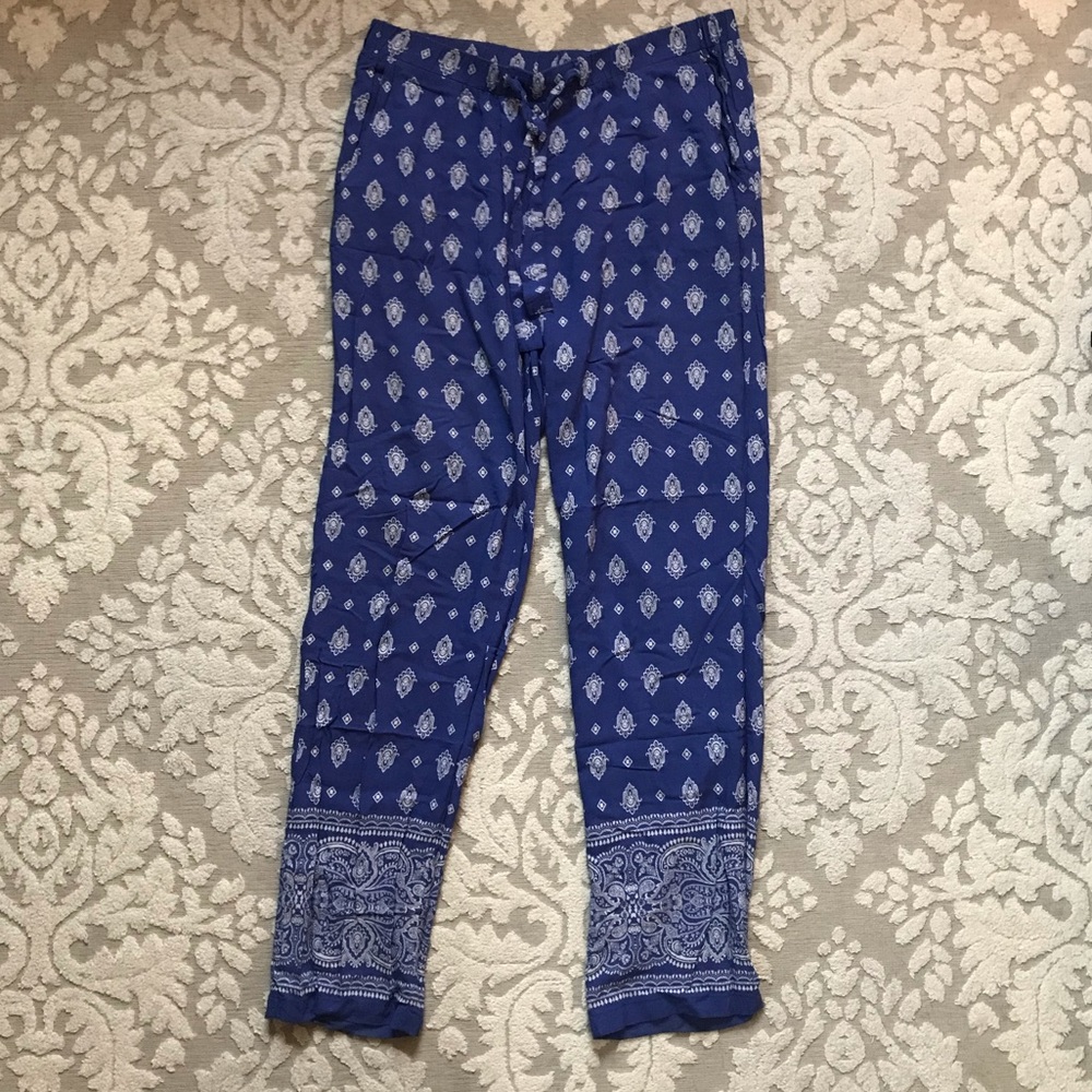 Bohemian style rayon pant